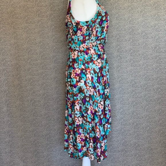 ✨💫Turquoise Floral Dress💫✨ - Picture 2 of 3